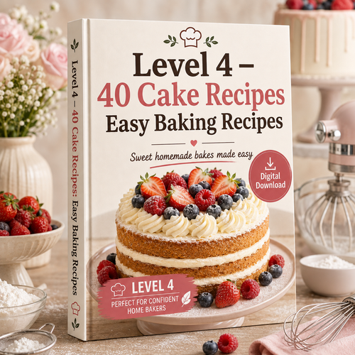 Level 4 – 40 Cake Recipes: Simple &amp; Tasty Baking